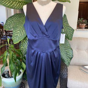 New Calvin Klein Blue Evening Dress
